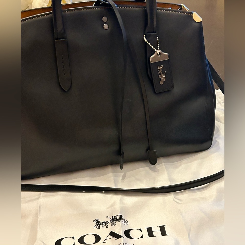 Gorgeous Coach 1941 Cooper Carryall, Black EUC